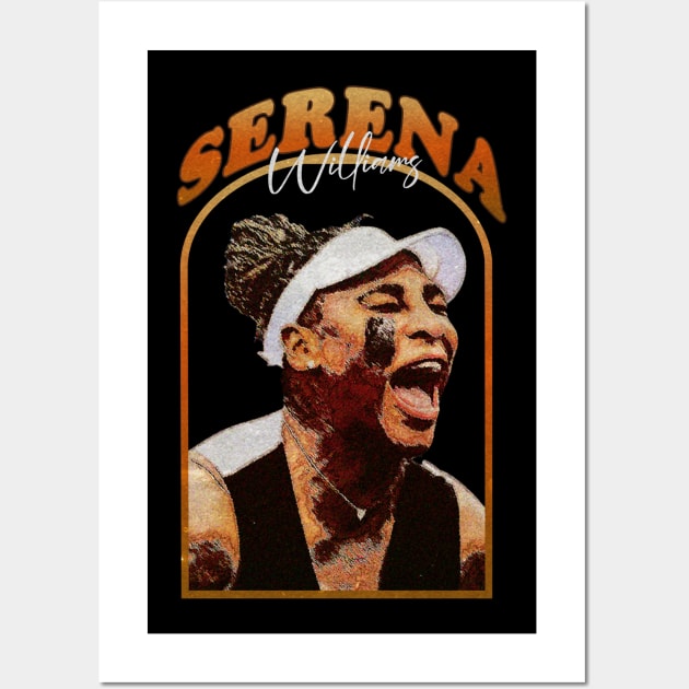 Serena Williams Legend V.1 Wall Art by Aspita